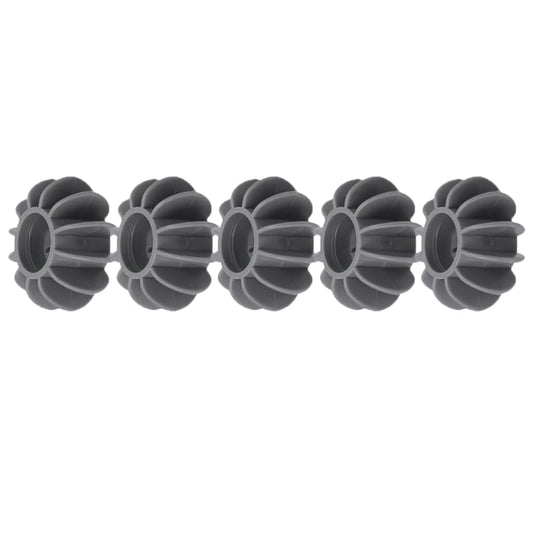 5Pcs Silicone Laundry Balls Reusable Anti-Winding Clothes Floating Lint Cleaning Ball Home Washing Machine Accessory,Grey (S-3.8 * 1.9cm) - color: A