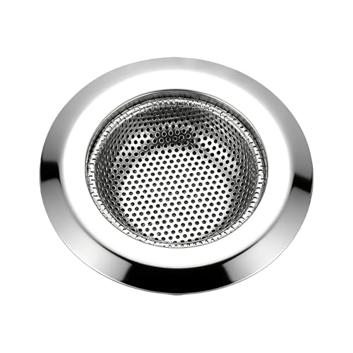 Bathtub Drain Strainer，2.87 inch Bathtub Floor Shower Hair Drain Catcher Cover, Stainless Steel Bathroom Sink Strainer Filter Basket for Bathroom Sink, Wash Basin