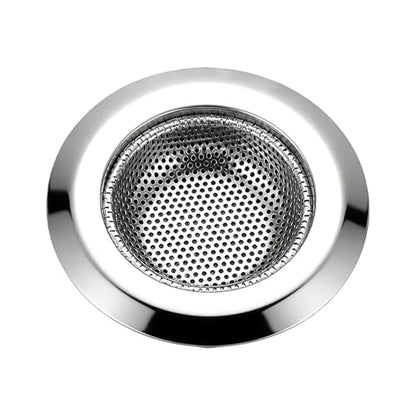 Bathtub Drain Strainer，2.87 inch Bathtub Floor Shower Hair Drain Catcher Cover, Stainless Steel Bathroom Sink Strainer Filter Basket for Bathroom Sink, Wash Basin