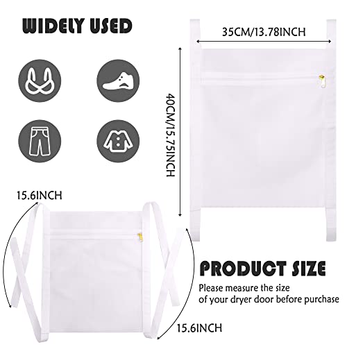Sneaker Wash & Dry Net Bag for Dryer,15.7x13.8 Inch Large HoneyComber Mesh Bags with Zipper and Strap for Shoes, Clothing, Laundry Reused Bag Tool (Large) (white) - color: white2, size: 1pcs