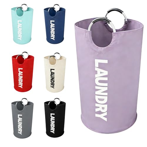 A Large 90 Liter Laundry,Purple - color: Purple
