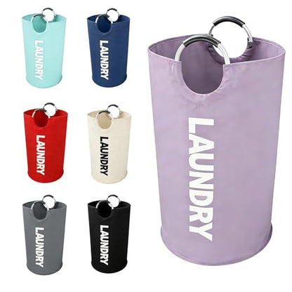 A Large 90 Liter Laundry,Purple - color: Purple
