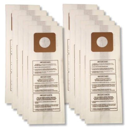 VacBagsUSA 10 Vacuum Bags Compatible with Panasonic Vacuum Bags U U3 U6