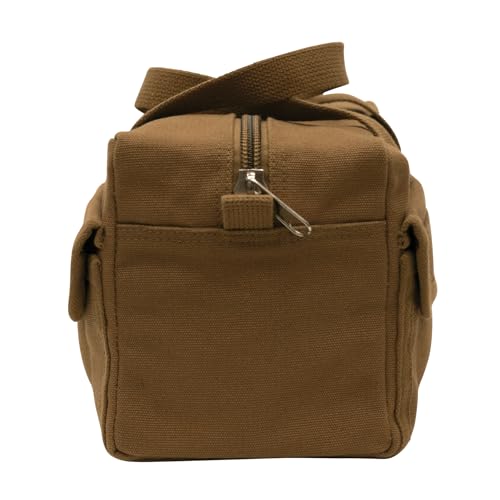 Rothco GI Style Mechanics Tool Bag, Heavy-Duty Canvas Tool Storage - color: Work Brown