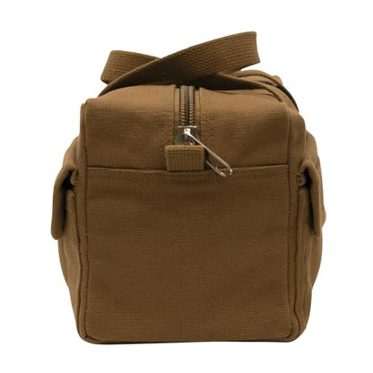 Rothco GI Style Mechanics Tool Bag, Heavy-Duty Canvas Tool Storage - color: Work Brown