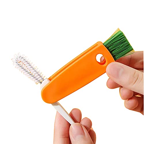 3 in 1 Multifunctional Kitchen Mini Cup Glass Cover Cleaning Brush