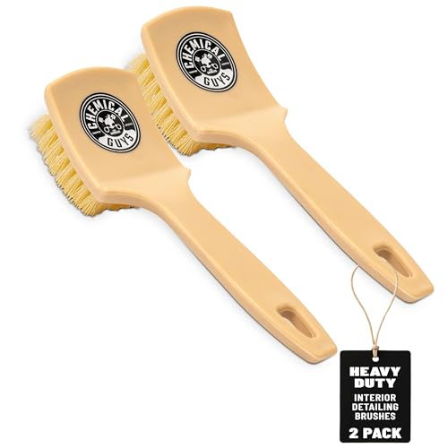 Chemical Guys, Induro 7 Heavy Duty Carpet & Upholstery Nifty Brush, 2 Pack - size: 2 Pack