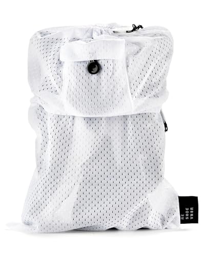 RESHOEVN8R Sneaker Laundry Bag for Washing Machine - Mesh, Dual Lace Lock