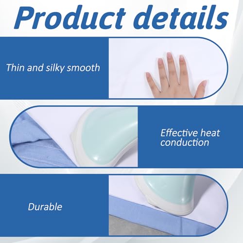 39.3 X 39.3 Inch Pressing Cloth for Ironing, Large Cotton Ironing Cloth to Protect Clothes Iron Clothes Fabric Press Clothing Sewing and Ironings Fabric Protector Press Tool for Silk Organza