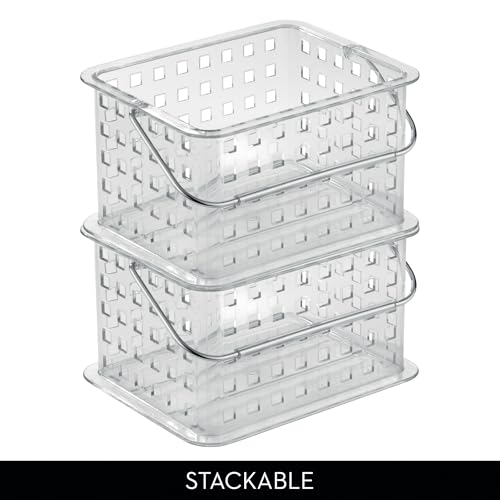 iDesign Small Clear Shower Caddy with Handle - style: Pack of 1