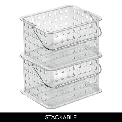 iDesign Small Clear Shower Caddy with Handle - style: Pack of 1