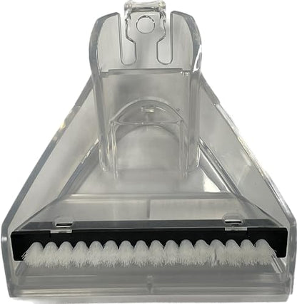 LHG Fits Hoover Upholstery and Stair Cleaning Attachment 'Nozzle Body' with Red with White Bristles Brush Strip.