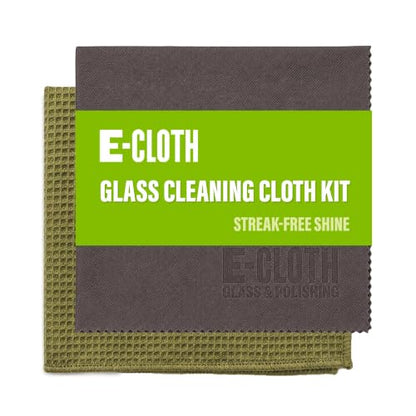 E-Cloth Window and Glass Cleaner Kit, Just Add Water - 1 Kit - color: Dark Oak, size: 1 Kit