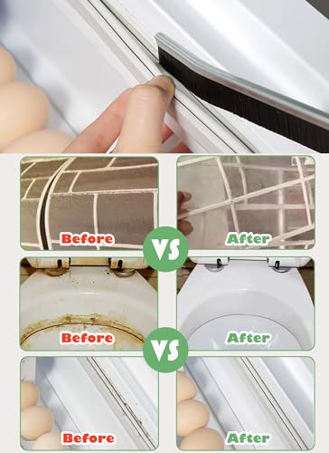 20Pcs Crevice Cleaning Brush - Multifunctional Hard Bristle Crevice Cleaning Brush, Gap Brush Cleaning Tools for Household Use, Home, Kitchen, Bathroom, Window, Vehicle, Faucets, Toilet