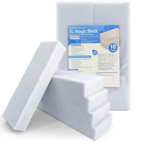 Magic Sponge Melamine Foam Cleaning Eraser Extra Large XL Multi-Purpose(10)