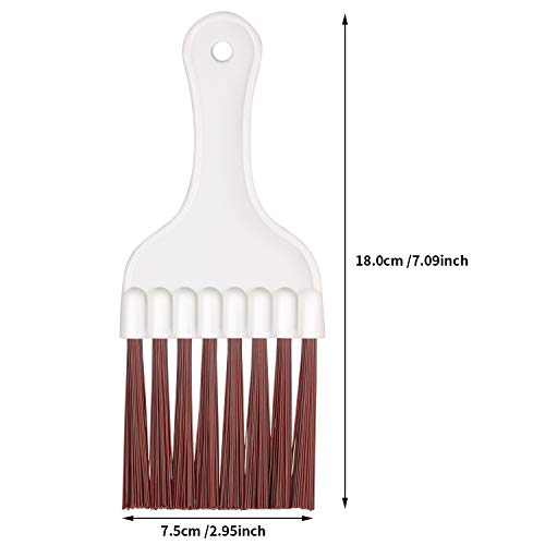 2 Pcs Air Conditioner Condenser Fin Brush Ac Coil Cleaner Brush for Refrigerator Coil(2)