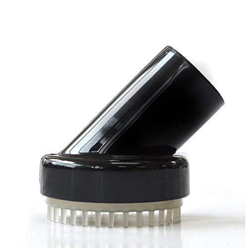 EZ SPARES 32mm Pet Grooming Vacuum Brush for Dogs and Cats, Soft PVC Brush