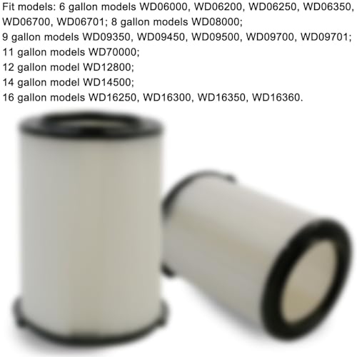 VF4000 Replacement Filter for Ridgid Shop Vac 5-20 Gallon Wet Dry - style: VF4000 Filter
