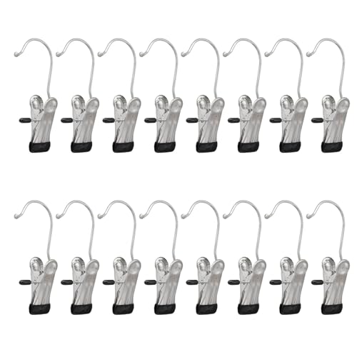 Zorfeter 16 Pack Boot Hangers Heavy Duty Hanging Clips - size: 16 PCS