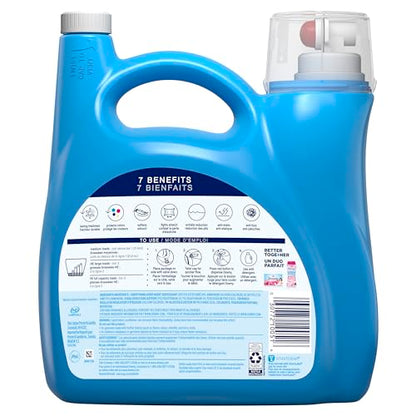 Downy Liquid Fabric Softener,April Fresh 2-in-1 Fresh & Soft,140 Fl Oz,190 Loads,Fabric Conditioner For Freshness And Softness,(Pack of 2) - size: 140 Fl Oz (Pack of 2)