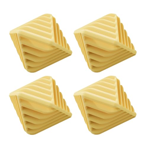 4 Pcs Reusable Laundry Anti Static Balls，Cube Agitator Balls (Yellow) - color: Yellow