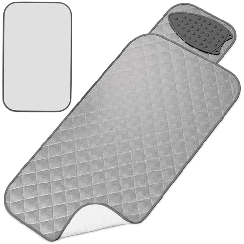 3-Piece Ironing Mat for Table Top, Washer and Dryer, 39.8 x 18.3 in