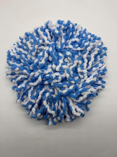 12 Pack Spin Mop Replacement Heads Compatible with Ocedar 2 Tank Rinseclean