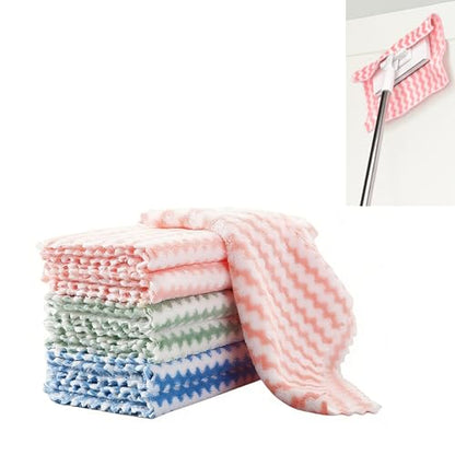 20 Count Replacement Cloths for Snap Grip Mini Mop, Wet and Dry Cleaning Pads for Cabinet, Wall, Window and Floor Cleaning, Reusable Washable Microfiber Refill, 8" x 6" - size: 20 Count Small Reusable Cloths（No Mop）
