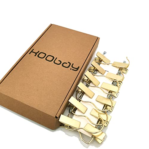 Boot Hangers 4.5" Metal Outfit Hanger Gold Hanging Clips for Gloves Shoes Laundry Hooks Hair Extension Wigs Clips Portable Home Travel Hangers for Hat, Towels, Bras, Socks 12Pack - color: Gold