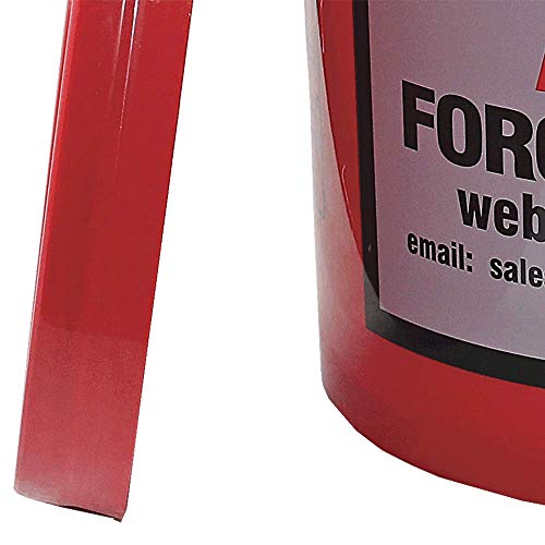 AFF Heavy Duty 5 Gallon Bucket with Lid, Red, 1 Pack, AFFBUCKET