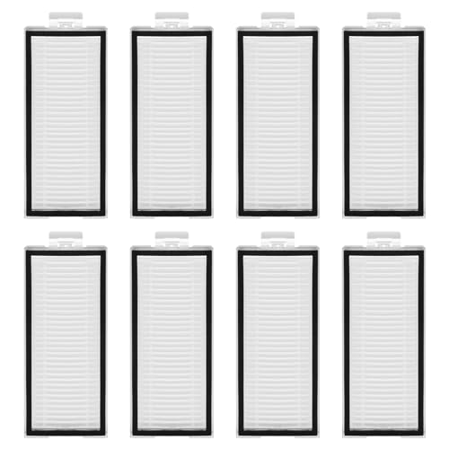 Roborock Q5/Q7 Robot Vacuum Cleaner Filter - 8 Pack Washable True HEPA Accessories - color: 8 Pack Washable True HEPA Filter