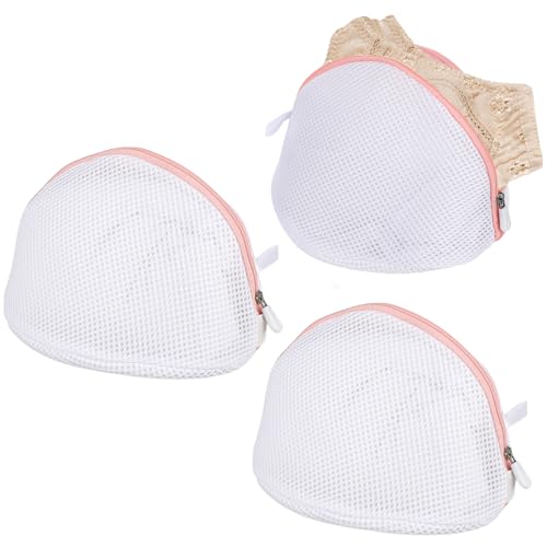 3Pcs Bra Washing Bag for Laundry, Lingerie Washer Protector