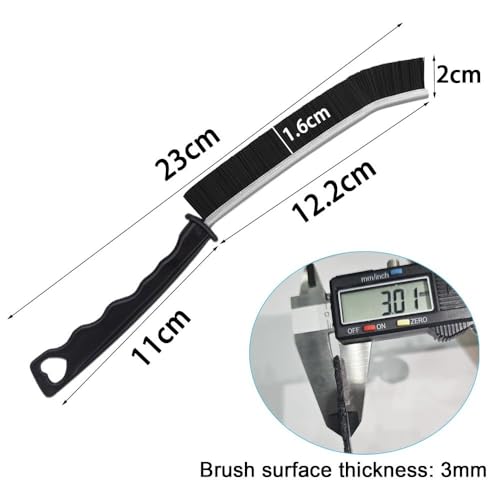 Multi-Purpose Crevice Cleaning Brush,Track Groove Cleaner Household Tool for Bathroom Kitchen