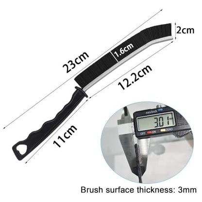 Multi-Purpose Crevice Cleaning Brush,Track Groove Cleaner Household Tool for Bathroom Kitchen