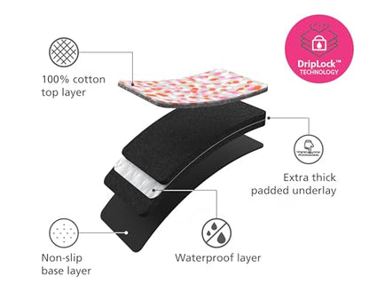 Joseph Joseph Swift Folding Ironing Mat with Silicone Iron Rest, Heat and Steam Resistant, Non-Slip Ironing Pad, Compact Storage, 35.4 x 18.5 in, Peach Blossom - color: Peach Blossom