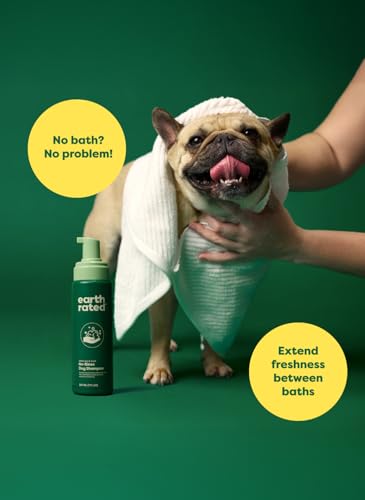 Earth Rated Waterless Shampoo & Conditioner, White Tea & Basil, 7 oz - size: No-Rinse Shampoo