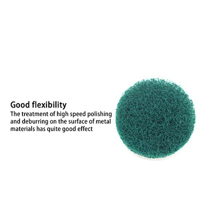 Heavy Duty Scour Pads, Non-Scratch Scrub Sponges, ULIFESTAR 5PCS Dish Scrubber Scouring Pads, Dual-Sided Reusable Household Scrub Pads for Dishes,Dish Cleaning Tool,Kitchen Scrubbers & Metal Grills - size: 121mm/5''Green 180-240grits