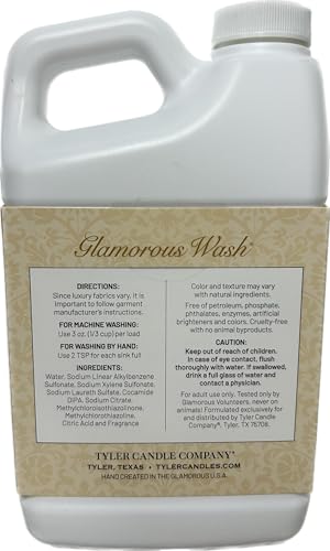 Tyler Glam Wash Laundry Detergent, Diva 907g, Liquid, 32 FL Oz (0.95L) HE Safe