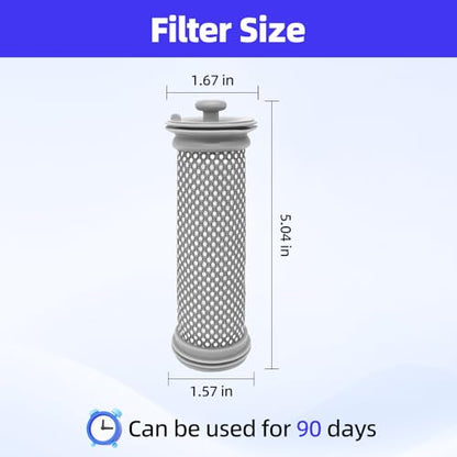 Replacement Filter Compatible with Tineco A10 / A11 / S10/ S11/ S12 - size: 4 Pre-filters