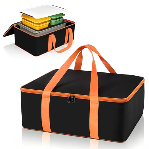 Grill Utensil Storage Bag for Outdoor Grilling, 19 x 13 x 7in, Black - color: Black, size: 19" x 13" x 7"