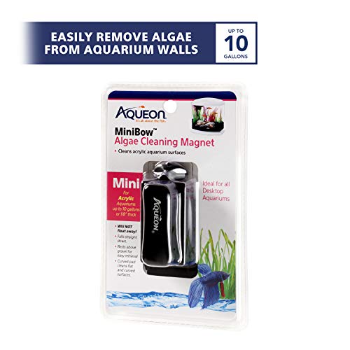 Aqueon Aquarium Algae Scraper, Fish Tank Cleaning Magnet, Mini - size: Mini