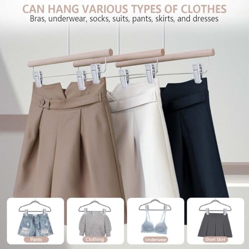 KISEER 80 Pcs Plastic Baby Hanger Clips Slim-line Finger Clips Set for Clothes Hanger Velvet Hanger (Grey) - color: Gray, size: 80 Pcs