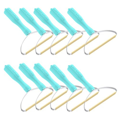 Deep Cleaner Pro Pet Hair Remover 10-Pack Mega Value Set - Carpet Rake & Multi-Surface Scraper for Dog & Cat Hair on Rugs, Couches, Pet Towers, Car Seats, Stairs & Clothing - Reusable Travel-Size - size: Pro*10