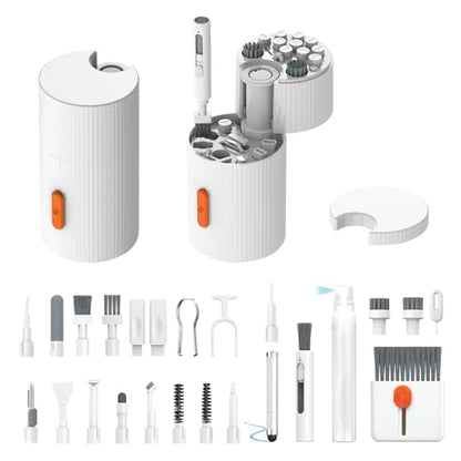 Electronic Cleaning Kit with Screen Spray Wiper and Keyboard Brush