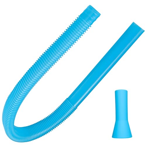 Universal Vacuum Hose Attachment for Dryer Vent Cleaner Kit - Flexible Dryer Lint Vacuum Hose with Stretch Connector, Compatible with Most Vacuums for Deep Cleaning Lint, Debris from Dryer Vents
