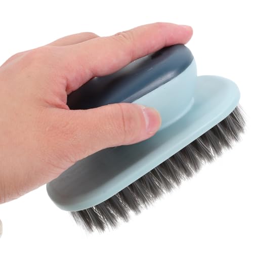 ABOOFAN Laundry Scrub Brush Soft Bristle Shoes Cleaning Brush for Stains Shoe Bottom Cleaner and Clothes Washing Ergonomic Hand Grip Pbt Cleaning Tool for Home Use