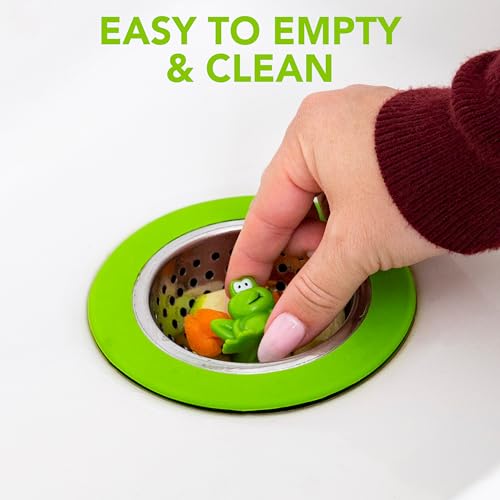Joie Ribbit Kitchen Sink Strainer Basket Garbage Disposal Drain Cover, Frog - size: Frog - 4.5"