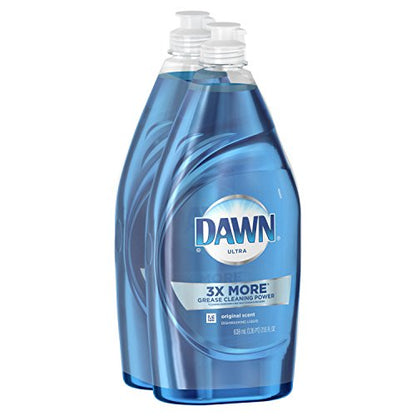 Dawn Ultra Dishwashing Liquid Dish Soap Original Scent, Two 21.6 oz Bottles - size: 21.6 Fl Oz (Pack of 2)