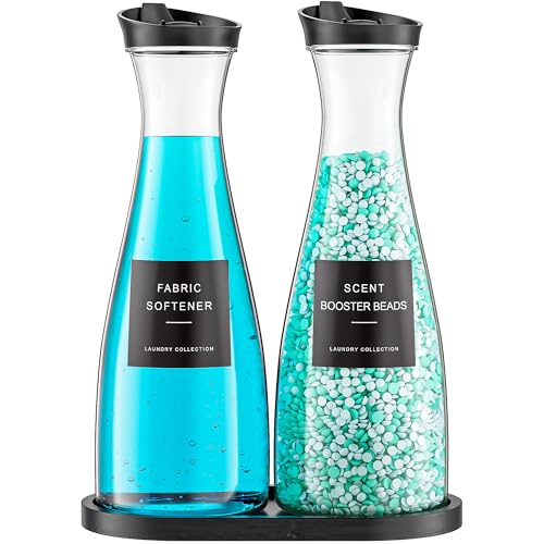 2 Pack Laundry Detergent Dispenser Container, 54OZ Laundry Soap Dispenser