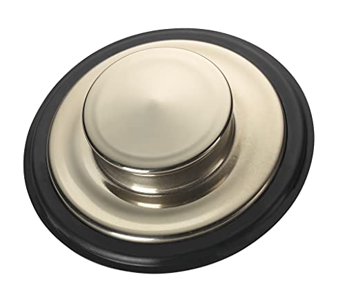 InSinkErator Sink Stopper for Garbage Disposals, Stainless, STP-SSB - color: Brushed Stainless Steel, size: Pack of 1